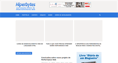 Desktop Screenshot of hiperbytes.com.br